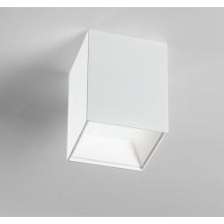 FARETTO PLAFONIERA LED INTEGRATO 12W 3000K - 4000K BIANCO VETRO SATINATO ISYLUCE - Cristalensi Shop Online 2