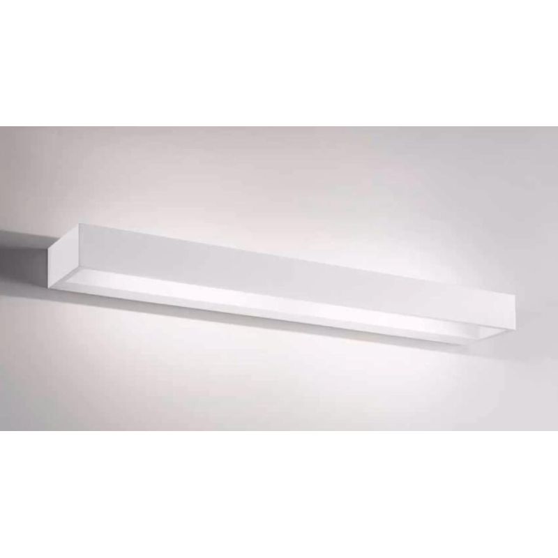 APPLIQUE ISYLUCE RETTANGOLARE GRANDE LED 24W 3000K O 4000K ALLUMINIO ISYLUCE - Cristalensi Shop Online