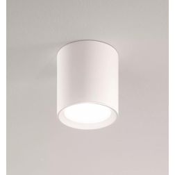 929 PLAFONIERA DIAMETRO 11 CM COB LED 15W 3000K O 4000K DI ISYLUCE BIANCA SATINATA ISYLUCE - Cristalensi Shop Online