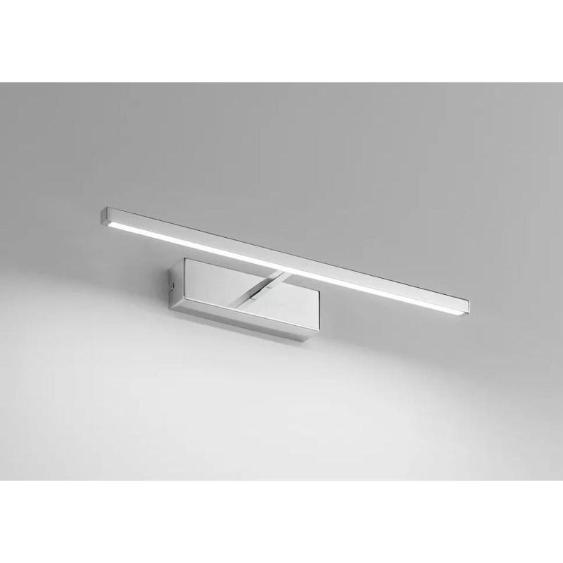 934 APPLIQUE SPECCHIO QUADRO LED 8W CROMO LUCIDO 45 CM ISYLUCE ISYLUCE - Cristalensi Shop Online