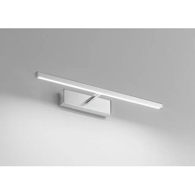 934 APPLIQUE SPECCHIO QUADRO LED 8W CROMO LUCIDO 45 CM ISYLUCE ISYLUCE - Cristalensi Shop Online
