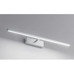935 APPLIQUE SPECCHIO LARGHEZZA 60 CM LED 12W 3000K O 4000K CROMO LUCIDO MODERNO ISYLUCE - Cristalensi Shop Online 2