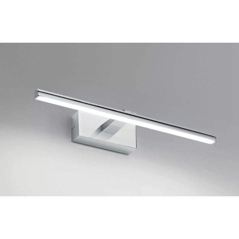 936 APPLIQUE SOPRA SPECCHIO IP44 CROMO LUCIDO LED 8W 3000K O 4000K D. 45 CM MODERNO ISYLUCE - Cristalensi Shop Online