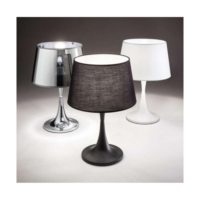 LONDON TL1 SMALL LUMETTO BIANCO NERO O CROMO Ideal Lux - Cristalensi Shop Online