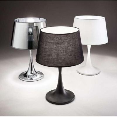 LONDON TL1 SMALL LUMETTO BIANCO NERO O CROMO Ideal Lux - Cristalensi Shop Online