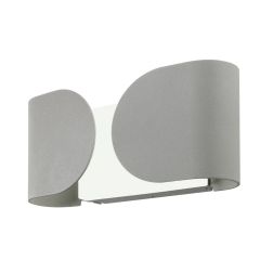 GAIA APPLIQUE LED 12W SOSTITUIBILE IP54 DISPONIBILE IN FINITURA ALLUMINIO E MARRONE Sovil - Cristalensi Shop Online 2