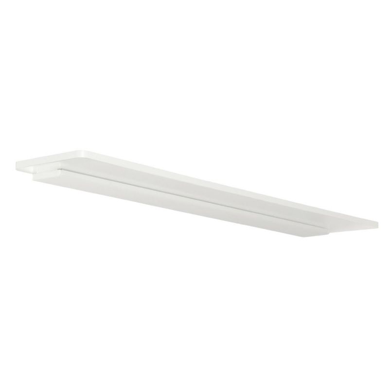 SKINNY APPLIQUE GRANDE 70 CM DI LINEA LIGHT BIANCO O ALLUMINIO 28W LUCE DIFFUSA IP44 MODERNO Linea Light - Cristalensi Shop Onli