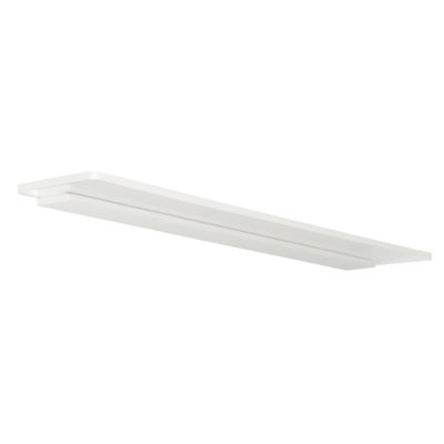 SKINNY APPLIQUE GRANDE 70 CM DI LINEA LIGHT BIANCO O ALLUMINIO 28W LUCE DIFFUSA IP44 MODERNO Linea Light - Cristalensi Shop Onli