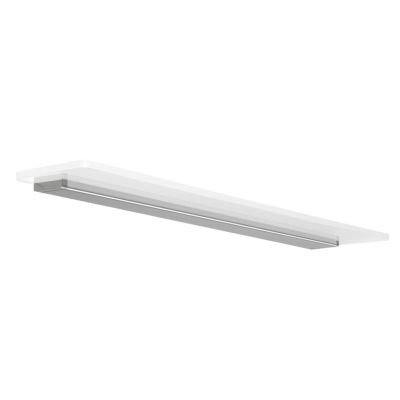 SKINNY APPLIQUE GRANDE 70 CM DI LINEA LIGHT BIANCO O ALLUMINIO 28W LUCE DIFFUSA IP44 MODERNO Linea Light - Cristalensi Shop Onli