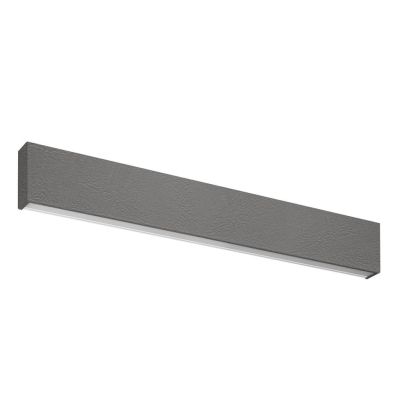 BOX W1 APPLIQUE MONOEMISSIONE LED 28W LUNGH 62CM FINITURA CEMENTO LUCE 2700K-3000K-4000K Linea Light - Cristalensi Shop Online