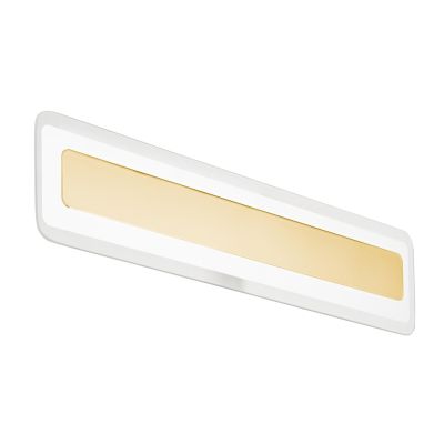 ANTILLE LINEA LIGHT APPLIQUE PLAFONIERA GRANDE LED 28W TRE COLORI CROMO RAME ORO Linea Light - Cristalensi Shop Online