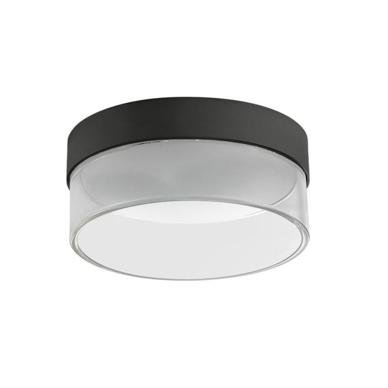 CRUMB PLAFONIERA PICCOLA D15 CON LED 15W LUCE 3000K BIANCA O NERA DELLA LINEA LIGHT Linea Light - Cristalensi Shop Online
