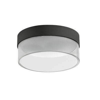 CRUMB PLAFONIERA PICCOLA D15 CON LED 15W LUCE 3000K BIANCA O NERA DELLA LINEA LIGHT Linea Light - Cristalensi Shop Online