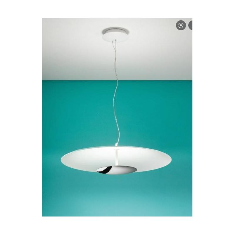 HORIZON SOSPENSIONE MODERNA LED 34W LUCE 3000K CON DETTAGLI ORO O CROMO DELLA LINEA LIGHT Linea Light - Cristalensi Shop Online