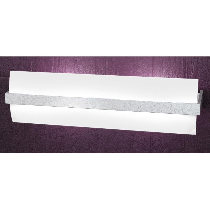 WOOD APPLIQUE GRANDE LARGHEZZA CM 53 IN METALLO E LEGNO 3 FINITURE CON DIFFUSORE IN VETRO DELLA TOP LIGHT Top Light Illuminazion