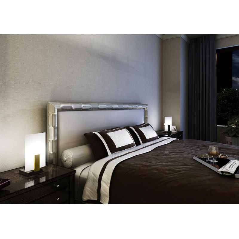 WOOD LAMPADA DA TAVOLO IN LEGNO E METALLO 3 FINITURE ALTEZZA CM 28 DELLA TOP LIGHT DESIGN MODERNO Top Light Illuminazione - Cris