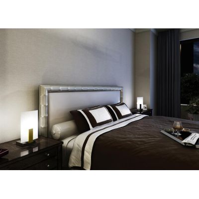 WOOD LAMPADA DA TAVOLO IN LEGNO E METALLO 3 FINITURE ALTEZZA CM 28 DELLA TOP LIGHT DESIGN MODERNO Top Light Illuminazione - Cris