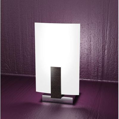WOOD LAMPADA DA TAVOLO IN LEGNO E METALLO 3 FINITURE ALTEZZA CM 28 DELLA TOP LIGHT DESIGN MODERNO Top Light Illuminazione - Cris