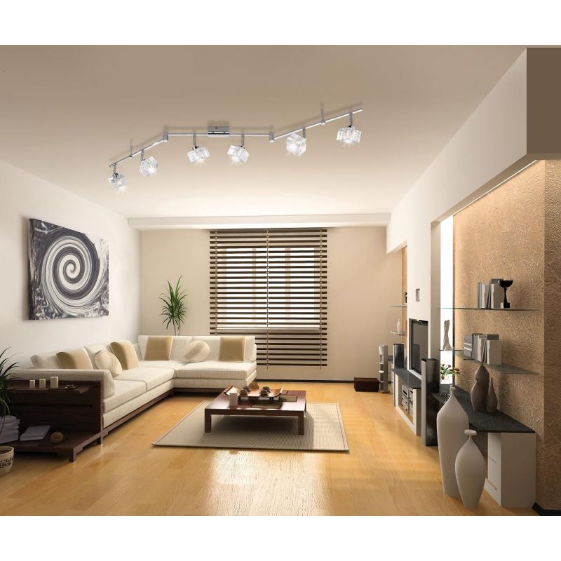 METROPOLITAN G BINARIO IN METALLO Top Light Illuminazione - Cristalensi Shop Online