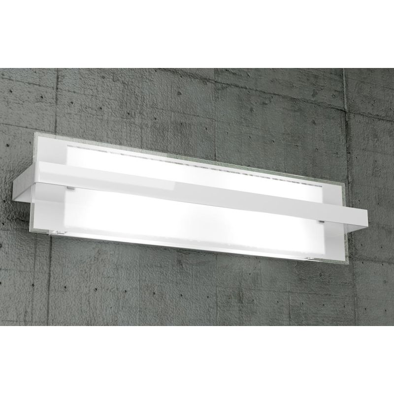 CROSS APPLIQUE GRANDE CM 60 CON MONTATURA BIANCA, SABBIA O NERA VETRO SATINATO Top Light Illuminazione - Cristalensi Shop Online