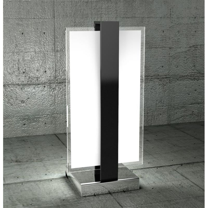 CROSS DI TOP LIGHT LAMPADA DA TAVOLO IN METALLO BIANCA,SABBIA O NERA Top Light Illuminazione - Cristalensi Shop Online