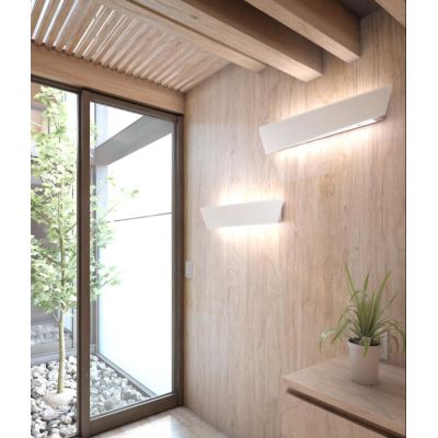 TWIST APPLIQUE MODERNA IN METALLO BIANCO LARGHEZZA CM 70 LAMPADINE ATTACCO 6XE14 Top Light Illuminazione - Cristalensi Shop Onli