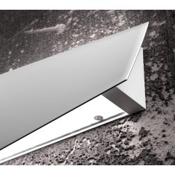 TWIST APPLIQUE MODERNA IN METALLO BIANCO LARGHEZZA CM 70 LAMPADINE ATTACCO 6XE14 Top Light Illuminazione - Cristalensi Shop Onli 2