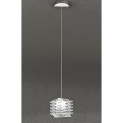 RUBIK SOSPENSIONE SINGOLA DIFFUSORE PICCOLO IN CRISTALLO LAMPADINA G9 Top Light Illuminazione - Cristalensi Shop Online 2