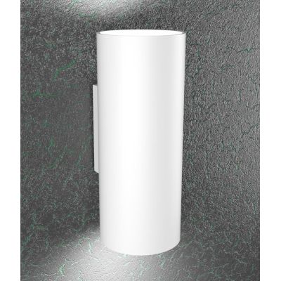 CLOUD APPLIQUE CILINDRICA A BIEMISSIONE DI LUCE IN METALLO 3 COLORI LAMPADINE ATTACCO GX53 Top Light Illuminazione - Cristalensi