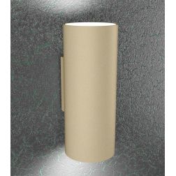 CLOUD APPLIQUE CILINDRICA A BIEMISSIONE DI LUCE IN METALLO 3 COLORI LAMPADINE ATTACCO GX53 Top Light Illuminazione - Cristalensi