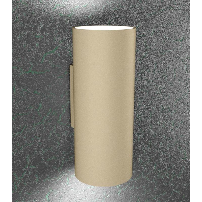 CLOUD APPLIQUE CILINDRICA A BIEMISSIONE DI LUCE IN METALLO 3 COLORI LAMPADINE ATTACCO GX53 Top Light Illuminazione - Cristalensi