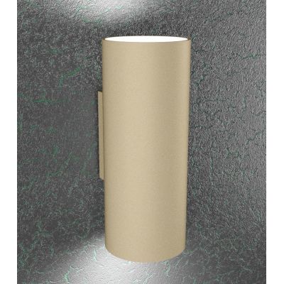 CLOUD APPLIQUE CILINDRICA A BIEMISSIONE DI LUCE IN METALLO 3 COLORI LAMPADINE ATTACCO GX53 Top Light Illuminazione - Cristalensi