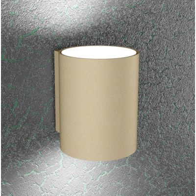 CLOUD PICCOLA APPLIQUE CILINDRICA A BIEMISSIONE DI LUCE IN METALLO 3 COLORI LAMPADINE ATTACCO GX53 Top Light Illuminazione - Cri