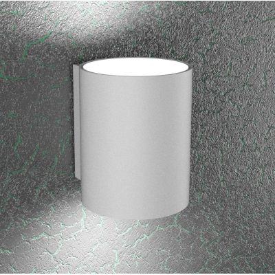 CLOUD PICCOLA APPLIQUE CILINDRICA A BIEMISSIONE DI LUCE IN METALLO 3 COLORI LAMPADINE ATTACCO GX53 Top Light Illuminazione - Cri