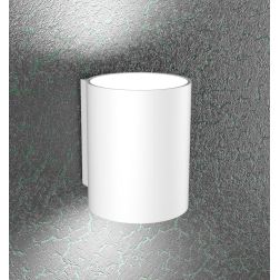 CLOUD PICCOLA APPLIQUE CILINDRICA A BIEMISSIONE DI LUCE IN METALLO 3 COLORI LAMPADINE ATTACCO GX53 Top Light Illuminazione - Cri