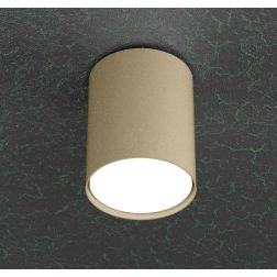 CLOUD FARETTO CILINDRICO DA SOFFITTO IN METALLO 3 COLORI CON LAMPADINA ATTACCO GX53 Top Light Illuminazione - Cristalensi Shop O 2