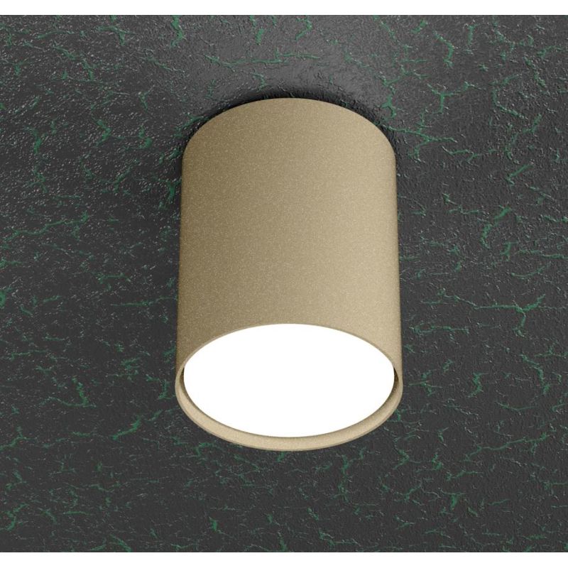 CLOUD FARETTO CILINDRICO DA SOFFITTO IN METALLO 3 COLORI CON LAMPADINA ATTACCO GX53 Top Light Illuminazione - Cristalensi Shop O