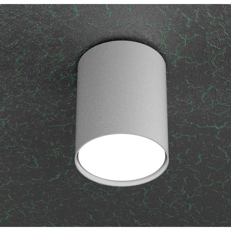 CLOUD FARETTO CILINDRICO DA SOFFITTO IN METALLO 3 COLORI CON LAMPADINA ATTACCO GX53 Top Light Illuminazione - Cristalensi Shop O