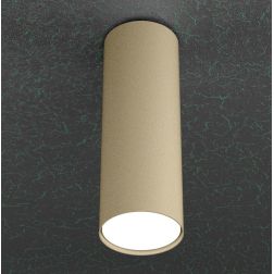 CLOUD PLAFONIERA CILINDRICA MODERNA ALTA CM 25 IN METALLO 3 COLORI CON LAMPADINA ATTACCO GX53 Top Light Illuminazione - Cristale 2