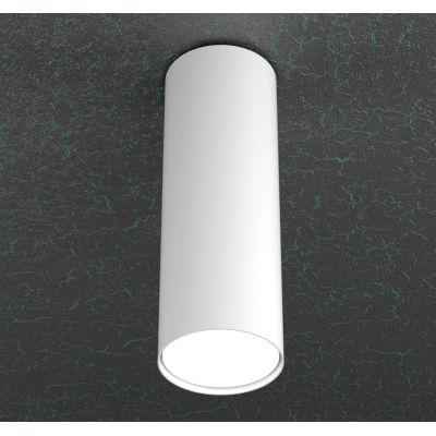 CLOUD PLAFONIERA CILINDRICA MODERNA ALTA CM 25 IN METALLO 3 COLORI CON LAMPADINA ATTACCO GX53 Top Light Illuminazione - Cristale