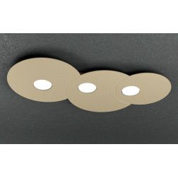 CLOUD PLAFONIERA 3 LUCI IN METALLO 3 COLORI DESIGN MODERNO LAMPADINE ATTACCO GX53 Top Light Illuminazione - Cristalensi Shop Onl 2