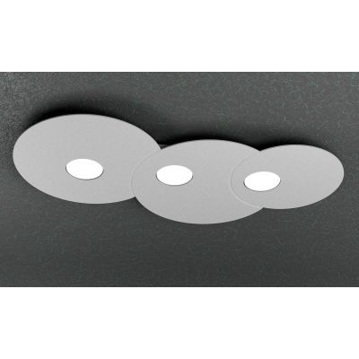 CLOUD PLAFONIERA 3 LUCI IN METALLO 3 COLORI DESIGN MODERNO LAMPADINE ATTACCO GX53 Top Light Illuminazione - Cristalensi Shop Onl