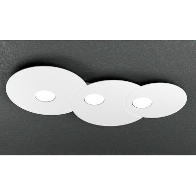 CLOUD PLAFONIERA 3 LUCI IN METALLO 3 COLORI DESIGN MODERNO LAMPADINE ATTACCO GX53 Top Light Illuminazione - Cristalensi Shop Onl
