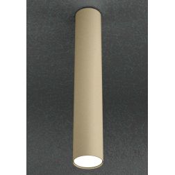 CLOUD PLAFONIERA CILINDRICA ALTA CM 50 MODERNA IN METALLO 3 COLORI CON LAMPADINA ATTACCO GX53 Top Light Illuminazione - Cristale