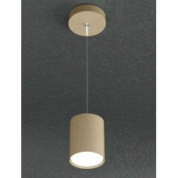 CLOUD SOSPENSIONE PICCOLA CILINDRICA MODERNA IN METALLO 3 COLORI CON LAMPADINA ATTACCO GX53 Top Light Illuminazione - Cristalens 2