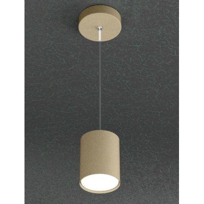 CLOUD SOSPENSIONE PICCOLA CILINDRICA MODERNA IN METALLO 3 COLORI CON LAMPADINA ATTACCO GX53 Top Light Illuminazione - Cristalens