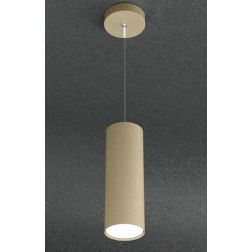 CLOUD SOSPENSIONE SINGOLA CILINDRICA MODERNA IN METALLO 3 COLORI CON LAMPADINA ATTACCO GX53 Top Light Illuminazione - Cristalens 2