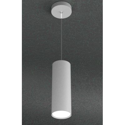 CLOUD SOSPENSIONE SINGOLA CILINDRICA MODERNA IN METALLO 3 COLORI CON LAMPADINA ATTACCO GX53 Top Light Illuminazione - Cristalens