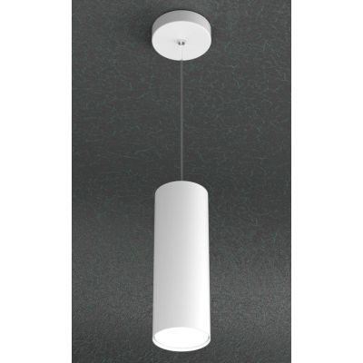 CLOUD SOSPENSIONE SINGOLA CILINDRICA MODERNA IN METALLO 3 COLORI CON LAMPADINA ATTACCO GX53 Top Light Illuminazione - Cristalens