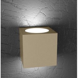 PLATE APPLIQUE IN METALLO 4 COLORI CON LAMPADINE LED SOSTITUIBILI Top Light Illuminazione - Cristalensi Shop Online 2